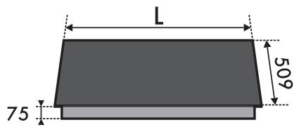 SMEG GKOC64NLK - Fixing to the support structure: traditional built-in model - 1