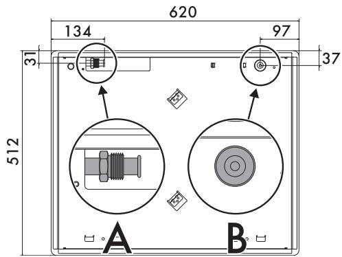 SMEG GKOC64NLK - Fixing to the support structure: flush built-in model - 13