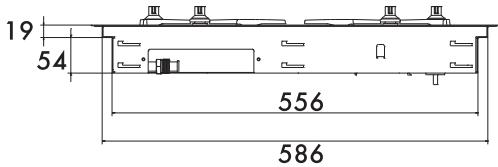 SMEG GKOC64NLK - Fixing to the support structure: flush built-in model - 15