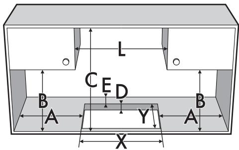 SMEG GKOC64NLK - Fixing to the support structure: traditional built-in model - 2