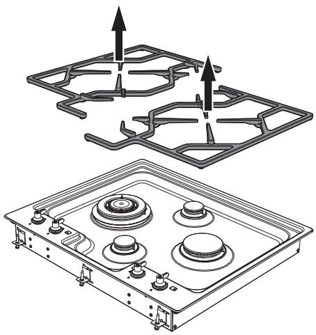 SMEG GKOC64NLK - Replacing the nozzles - 1