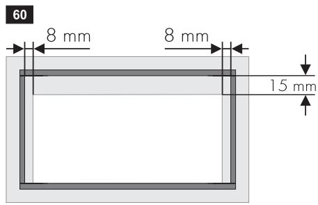 SMEG P1752XNLK - Hob seal - 1
