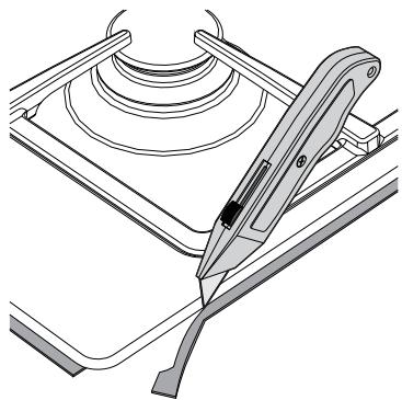 SMEG P261XGHNLK - Hob seal - 2