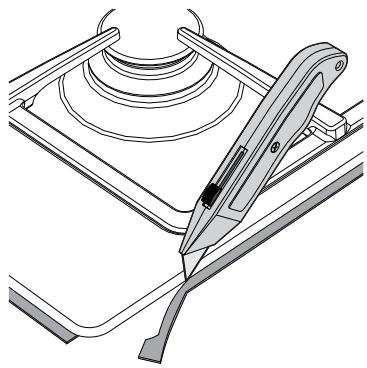SMEG P272XGHNLK - Hob seal - 2