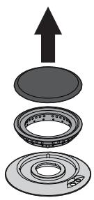 SMEG PM3621WLD - Removing the hob top - 6