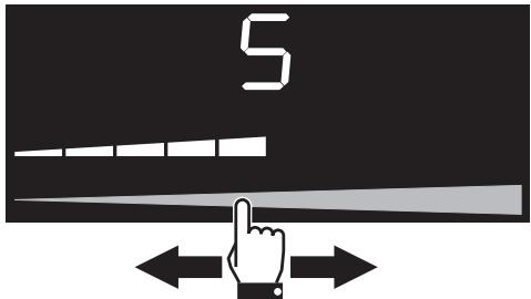 SMEG PM3621WLD - Adjusting the cooking zone - 2