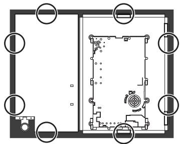 SMEG PM3621WLD - Position of slot for clips - 1
