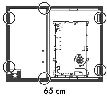 SMEG PM3621WLD - Removing the hob top - 12