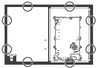 SMEG PM3621WLD - Position of slot for clips - 2