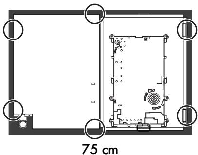SMEG PM3621WLD - Removing the hob top - 13