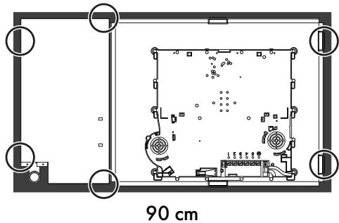 SMEG PM3621WLD - Removing the hob top - 14