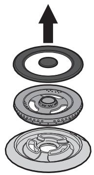 SMEG PM3621WLD - Removing the hob top - 5