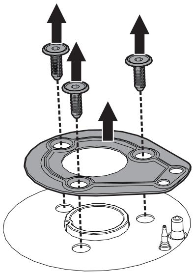 SMEG PM3621WLD - Removing the hob top - 9