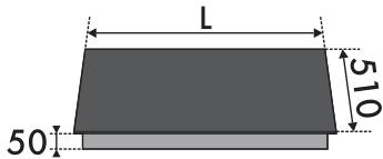 SMEG PM3721WLD - Section cut from the countertop - 2