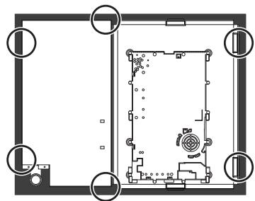 SMEG PM3721WLD - Removing the hob top - 8