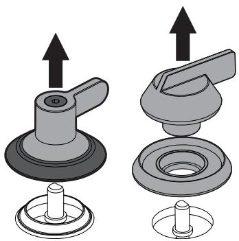 SMEG PM3721WLD - Removing the hob top - 1