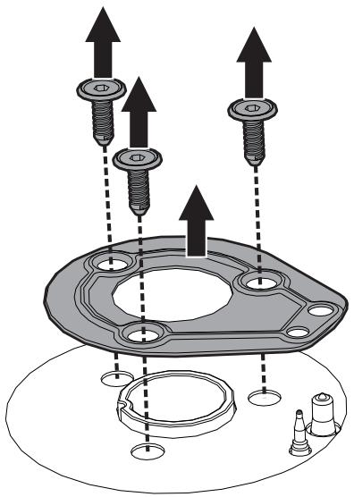 SMEG PM6721WLDR - Removing the hob top - 9