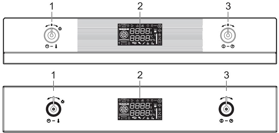 SMEG SF4390MCXK - Control panel - 1