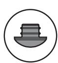 SMEG SF4390MCXK - Fastening bushings - 1