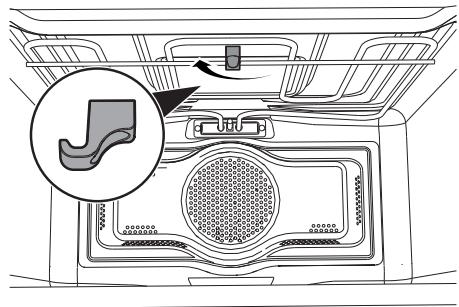 SMEG SF4390MCXK - Cleaning the top of the compartment - 1