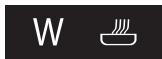 SMEG SF4390MCXK - If a microwave function is selected: - 1
