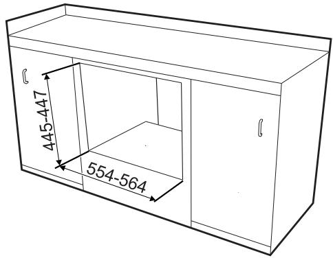SMEG SF4390MCXK - Appliance overall dimensions (mm) - 2