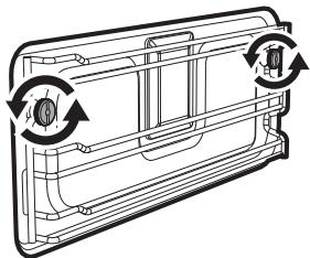 SMEG SF4390VCX1 - Removing rack/tray support frames - 1
