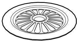 SMEG SF4390VCX1 - Evaporation tray cover - 1