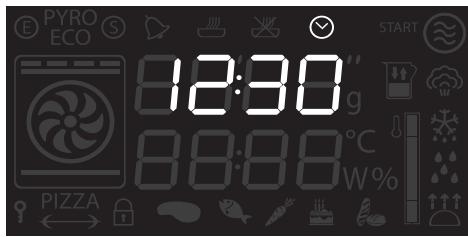 PYRO ECO S 12:30 88:88 PZZA START G °C W%