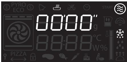 PYRO ECO 0:00:0" 8:00:00 PZZA START g °C W %