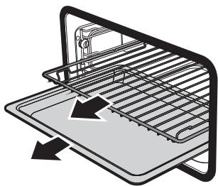 SMEG SF4920MCB1 - Cleaning the inside of the oven - 1