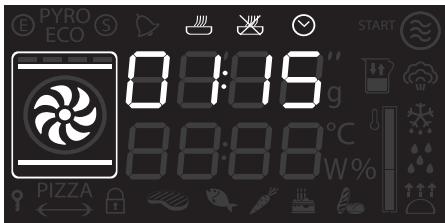 PYRO ECO 08:15 88:88 PIZZA START g °C W%