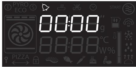 PYRO ECO 00:00 88:88 START PIZZA °C W %