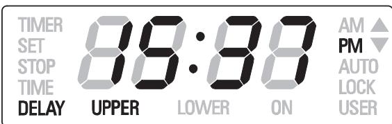 SMEG SOU130S - To Delay the Start of a Timed Mode - 2