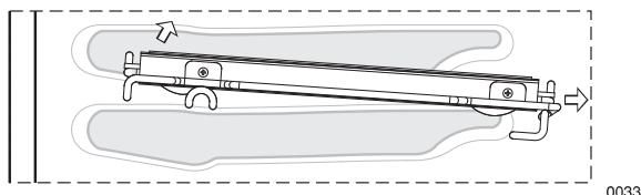 SMEG SOU330X1 - To remove extendable rack from the oven: - 1