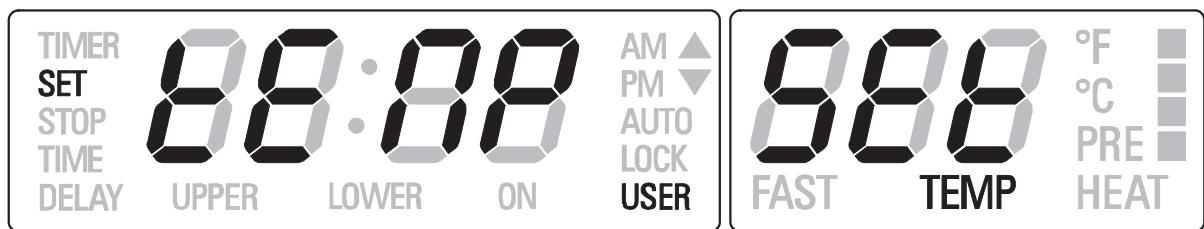 SMEG SOU330X1 - To select special features, follow the steps below: - 2