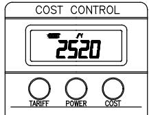 LA CROSSE TECHNOLOGY RS-3362 - USING THE COST CONTROL - 3