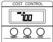 LA CROSSE TECHNOLOGY RS-3362 - USING THE COST CONTROL - 1
