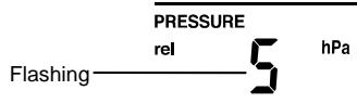 LA CROSSE TECHNOLOGY WS1600 - STORM WARNING THRESHOLD VALUE SETTING - 1
