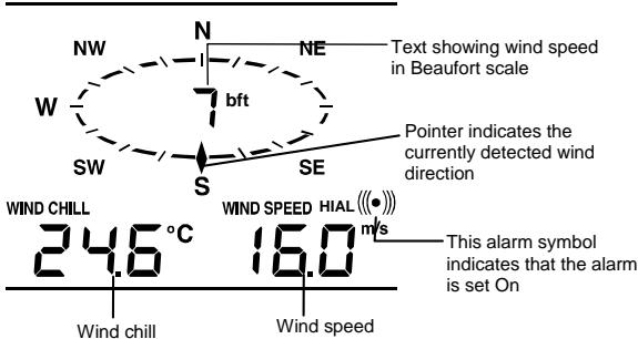 LA CROSSE TECHNOLOGY WS1600 - WIND DIRECTION AND WIND SPEED MEASUREMENT - 1