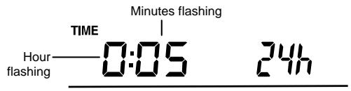 LA CROSSE TECHNOLOGY WS1600 - MANUAL TIME SETTING: - 1