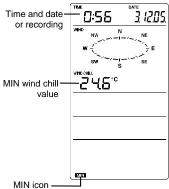 LA CROSSE TECHNOLOGY WS1700 - VIEWING THE MAXIMUM/ MINIMUM WEATHER DATA - 4