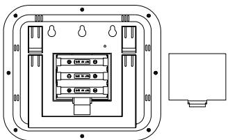 LA CROSSE TECHNOLOGY WS1700 - HOW TO INSTALL AND REPLACE THE BATTERIES INTO THE WEATHER STATION - 1