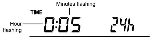 LA CROSSE TECHNOLOGY WS1700 - MANUAL TIME SETTING: - 1