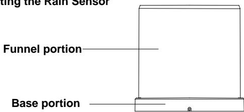 LA CROSSE TECHNOLOGY WS2357 - Mounting the Rain Sensor - 1