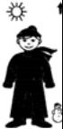 LA CROSSE TECHNOLOGY WS260 - The weather forecast icons (Weather man): - 5