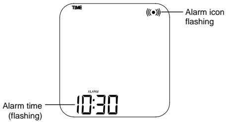 LA CROSSE TECHNOLOGY WS260 - Setting the alarm - 1