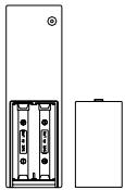 LA CROSSE TECHNOLOGY WS260 - TO INSTALL AND REPLACE BATTERIES IN THE TEMPERATURE TRANSMITTER - 1