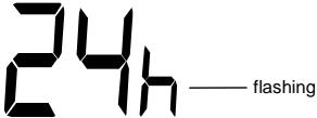 LA CROSSE TECHNOLOGY WS260 - 12/24 hour time format setting - 1