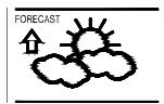 LA CROSSE TECHNOLOGY WS7018 - The weather forecasting icons: - 2